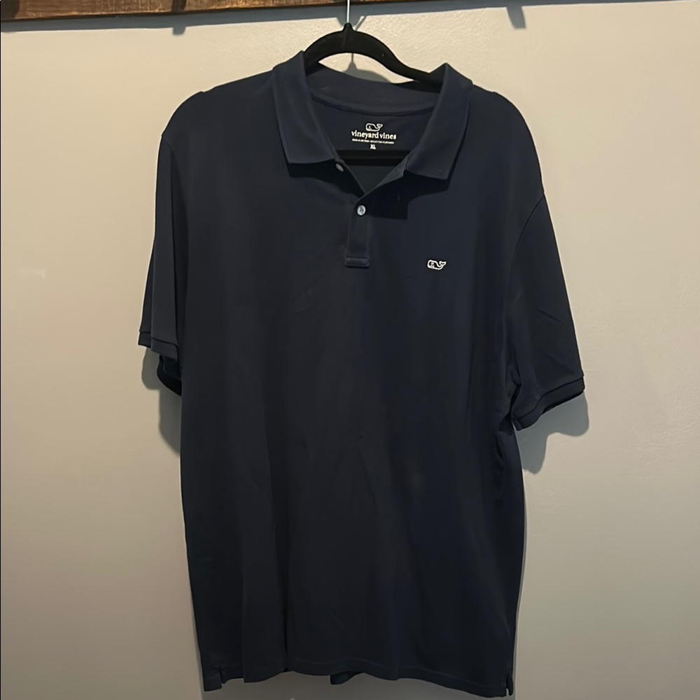 Vineyard Vines Blue Polo Shirt Classic Style